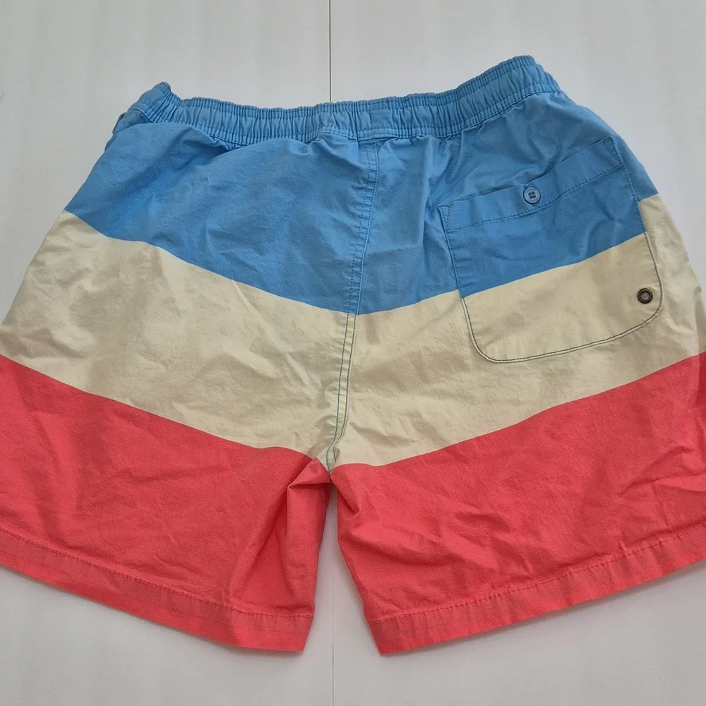 Trunks Colorblock Swim Shorts Swimsuit for Men M